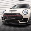 Mini Cooper Clubman John Cooper Works F54 (facelift) - Lâmina frontal V.2 | MC-CM-2F-JCW-FD2G+FD2RG | Produto Maxton Design distribuído por Unicartuning.