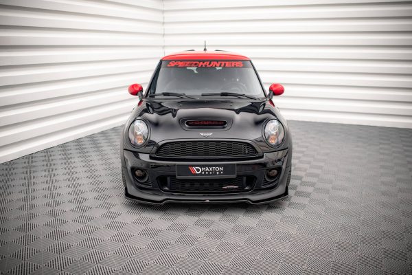 Mini Cooper John Cooper Works R56 - Lâmina frontal V.2 | MC-S-2-56-JCW-FD1G | Produto Maxton Design distribuído por Unicartuning.