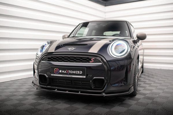 Mini Cooper S F56 (facelift) - Lâmina frontal V.2 | MC-S-3F-56-JCW-FD2G | Produto Maxton Design distribuído por Unicartuning. Mini Cooper S F56 (facelift) - Lâmina frontal V.2 | MC-S-3F-56-JCW-FD2G | Produto Maxton Design distribuído por Unicartuning.