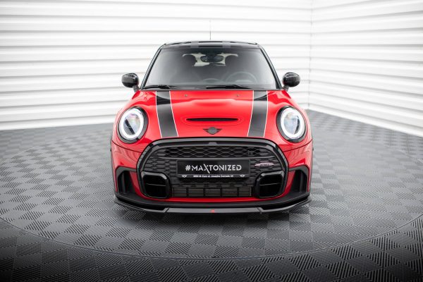 Mini Cooper S John Cooper Works F55 (facelift) - Lâmina frontal V.2 | MC-3F-56-JCW-5D-FD2G | Produto Maxton Design distribuído por Unicartuning.