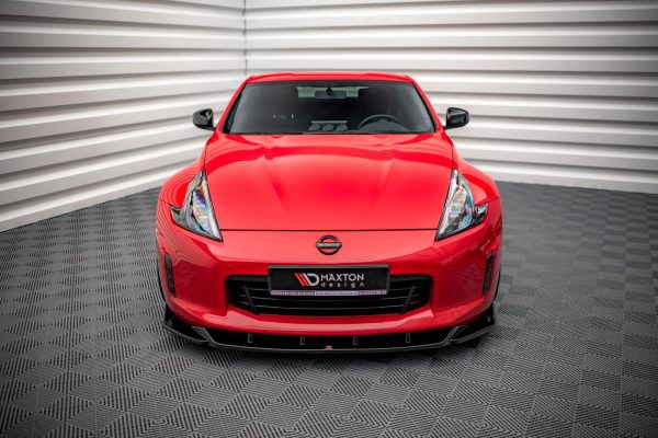 Nissan 370z (facelift) - Lâmina frontal V.2 | NI-370F-FD2G | Produto Maxton Design distribuído por Unicartuning. Nissan 370z (facelift) - Lâmina frontal V.2 | NI-370F-FD2G | Produto Maxton Design distribuído por Unicartuning.