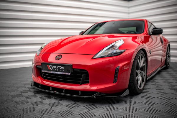 Nissan 370z (facelift) - Lâmina frontal V.2 | NI-370F-FD2G | Produto Maxton Design distribuído por Unicartuning. Nissan 370z (facelift) - Lâmina frontal V.2 | NI-370F-FD2G | Produto Maxton Design distribuído por Unicartuning.