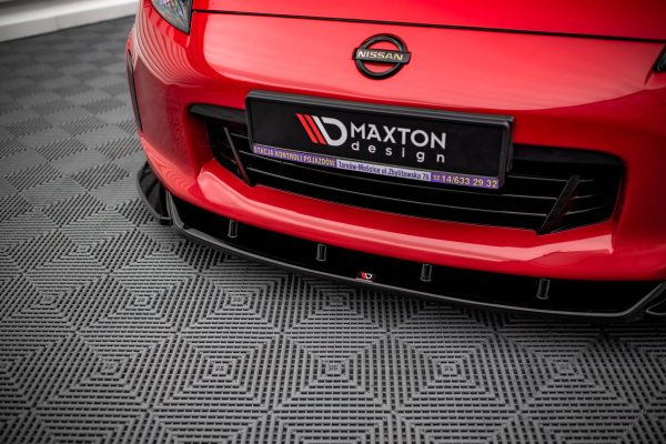 Nissan 370z (facelift) - Lâmina frontal V.2 | NI-370F-FD2G | Produto Maxton Design distribuído por Unicartuning. Nissan 370z (facelift) - Lâmina frontal V.2 | NI-370F-FD2G | Produto Maxton Design distribuído por Unicartuning.