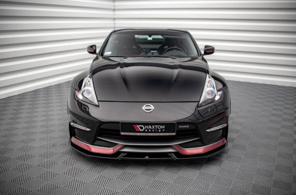 Nissan 370z Nismo (facelift) - Lâmina frontal V.2 | NI-370Z-NISMO-FD2G | Produto Maxton Design distribuído por Unicartuning. Nissan 370z Nismo (facelift) - Lâmina frontal V.2 | NI-370Z-NISMO-FD2G | Produto Maxton Design distribuído por Unicartuning.