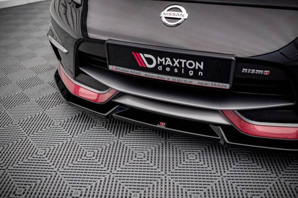 Nissan 370z Nismo (facelift) - Lâmina frontal V.2 | NI-370Z-NISMO-FD2G | Produto Maxton Design distribuído por Unicartuning. Nissan 370z Nismo (facelift) - Lâmina frontal V.2 | NI-370Z-NISMO-FD2G | Produto Maxton Design distribuído por Unicartuning.