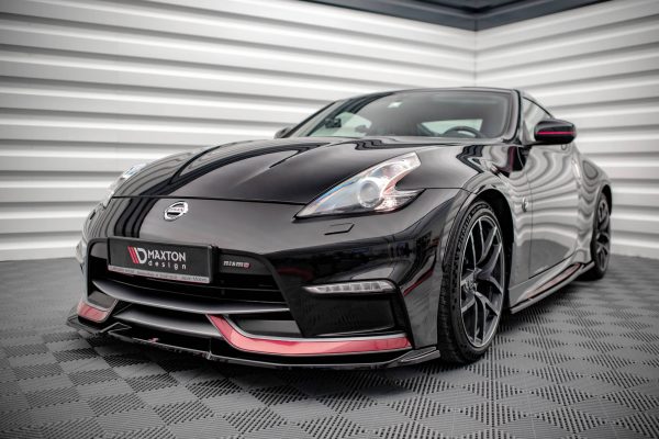 Nissan 370z Nismo (facelift) - Lâmina frontal V.2 | NI-370Z-NISMO-FD2G | Produto Maxton Design distribuído por Unicartuning. Nissan 370z Nismo (facelift) - Lâmina frontal V.2 | NI-370Z-NISMO-FD2G | Produto Maxton Design distribuído por Unicartuning.