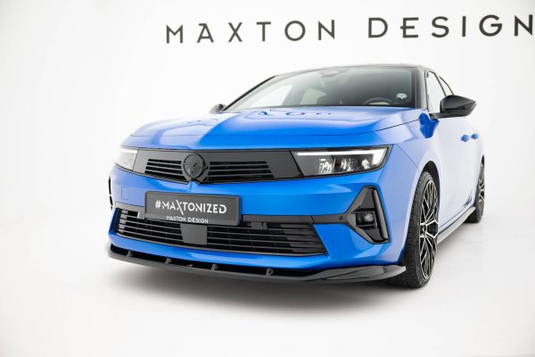 Opel Astra Sport S Tourer L (mk6) - Lâmina frontal V.2 | OP-AS-L-ST-FD2G | Produto Maxton Design distribuído por Unicartuning.