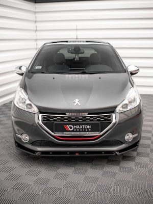 Peugeot 208 GTI Mk1 - Lâmina frontal V.2 | PE-208-1-GTI-FD2G | Produto Maxton Design distribuído por Unicartuning.