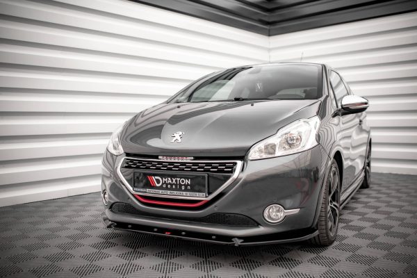 Peugeot 208 GTI Mk1 - Lâmina frontal V.2 | PE-208-1-GTI-FD2G | Produto Maxton Design distribuído por Unicartuning. Peugeot 208 GTI Mk1 - Lâmina frontal V.2 | PE-208-1-GTI-FD2G | Produto Maxton Design distribuído por Unicartuning.