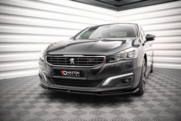 Peugeot 508 GT Mk1 (facelift) - Lâmina frontal V.2 | PE-508-1F-GT-FD2G | Produto Maxton Design distribuído por Unicartuning. Peugeot 508 GT Mk1 (facelift) - Lâmina frontal V.2 | PE-508-1F-GT-FD2G | Produto Maxton Design distribuído por Unicartuning.