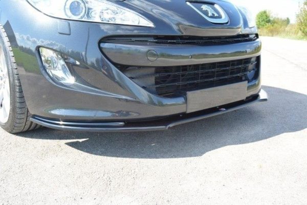 Peugeot RCZ Mk1 (facelift) - Lâmina frontal V.2 | PE-RCZ-1-FD2G | Produto Maxton Design distribuído por Unicartuning.