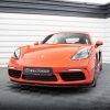 Porsche 718 Cayman GT4 RS 982c - Lâmina frontal V.2 | PO-CA-718-FD2G | Produto Maxton Design distribuído por Unicartuning.