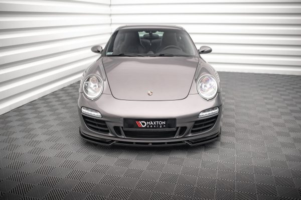 Porsche 911 Carrera / Carrera GTS 997 (facelift) - Lâmina frontal V.2 | PO-911-997F-CA-GTS-FD2G | Produto Maxton Design distribuído por Unicartuning.