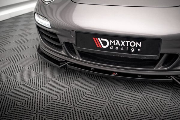 Porsche 911 Carrera / Carrera GTS 997 (facelift) - Lâmina frontal V.2 | PO-911-997F-CA-GTS-FD2G | Produto Maxton Design distribuído por Unicartuning.