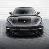 Porsche Panamera Turbo S E- / Panamera E- / Panamera 4s 971 - Lâmina frontal V.2 | PO-PA-971-H-FD4G | Produto Maxton Design distribuído por Unicartuning.