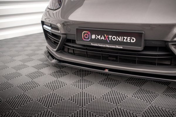 Porsche Panamera E- / Panamera 4s 971 - Lâmina frontal V.2 | PO-PA-971-H-FD2G | Produto Maxton Design distribuído por Unicartuning. Porsche Panamera E- / Panamera 4s 971 - Lâmina frontal V.2 | PO-PA-971-H-FD2G | Produto Maxton Design distribuído por Unicartuning.