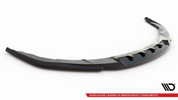 Porsche Panamera Turbo 970 - Lâmina frontal V.2 | PO-PA-970-TURBO-FD2G | Produto Maxton Design distribuído por Unicartuning.