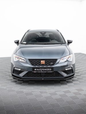 Seat Leon Cupra / FR Mk3 Fl - Lâmina frontal V.2 | SE-LE-3F-CU-FD2G | Produto Maxton Design distribuído por Unicartuning. Seat Leon Cupra / FR Mk3 Fl - Lâmina frontal V.2 | SE-LE-3F-CU-FD2G | Produto Maxton Design distribuído por Unicartuning.