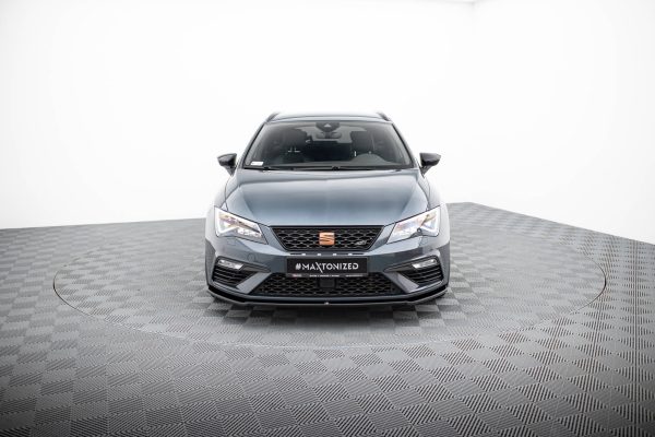 Seat Leon Cupra / FR Mk3 Fl - Lâmina frontal V.2 | SE-LE-3F-CU-FD2G | Produto Maxton Design distribuído por Unicartuning. Seat Leon Cupra / FR Mk3 Fl - Lâmina frontal V.2 | SE-LE-3F-CU-FD2G | Produto Maxton Design distribuído por Unicartuning.