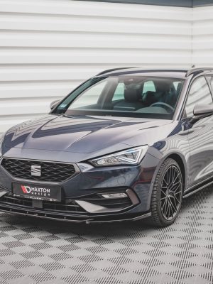 Seat Leon FR Mk4 - Lâmina frontal V.2 | SE-LE-4-FR-FD2G | Produto Maxton Design distribuído por Unicartuning. Seat Leon FR Mk4 - Lâmina frontal V.2 | SE-LE-4-FR-FD2G | Produto Maxton Design distribuído por Unicartuning.