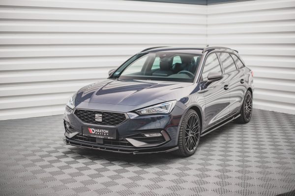 Seat Leon FR Mk4 - Lâmina frontal V.2 | SE-LE-4-FR-FD2G | Produto Maxton Design distribuído por Unicartuning. Seat Leon FR Mk4 - Lâmina frontal V.2 | SE-LE-4-FR-FD2G | Produto Maxton Design distribuído por Unicartuning.