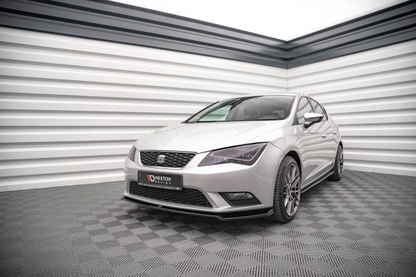 Seat Leon Mk3 (facelift) - Lâmina frontal V.2 | SE-LE-3-FD2G | Produto Maxton Design distribuído por Unicartuning. Seat Leon Mk3 (facelift) - Lâmina frontal V.2 | SE-LE-3-FD2G | Produto Maxton Design distribuído por Unicartuning.