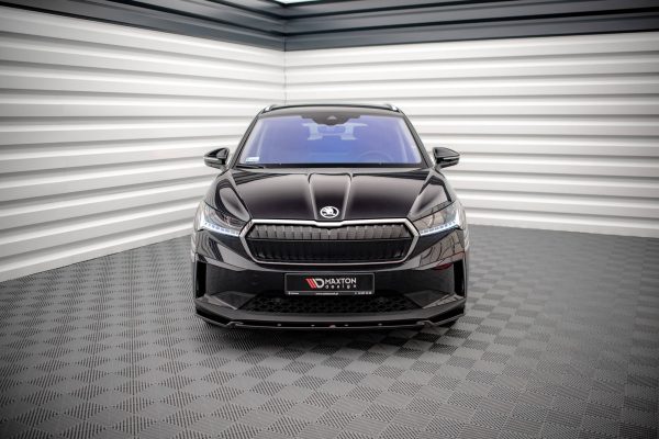 Skoda Enyaq IV - Lâmina frontal V.2 | SK-EN-1-FD2G | Produto Maxton Design distribuído por Unicartuning.
