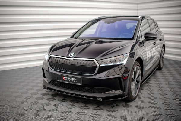 Skoda Enyaq IV - Lâmina frontal V.2 | SK-EN-1-FD2G | Produto Maxton Design distribuído por Unicartuning.