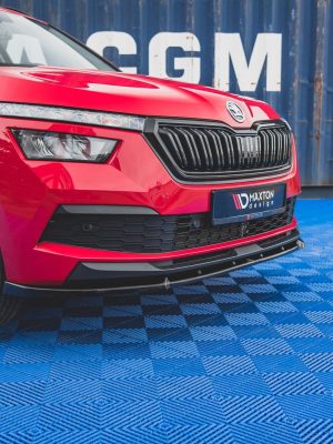 Skoda Kamiq Monte Carlo Mk1 (facelift) - Lâmina frontal V.2 | SK-KM-1-FD2G | Produto Maxton Design distribuído por Unicartuning. Skoda Kamiq Monte Carlo Mk1 (facelift) - Lâmina frontal V.2 | SK-KM-1-FD2G | Produto Maxton Design distribuído por Unicartuning.