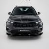 Skoda Kamiq Monte Carlo Mk1 (facelift) - Lâmina frontal V.2 | SK-KM-1F-MC-FD2G | Produto Maxton Design distribuído por Unicartuning.