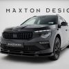 Skoda Kamiq Monte Carlo Mk1 (facelift) - Lâmina frontal V.2 | SK-KM-1F-MC-FD2G | Produto Maxton Design distribuído por Unicartuning.