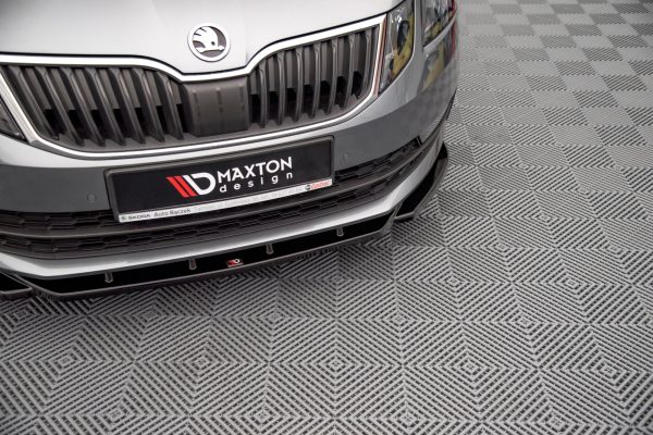 Skoda Octavia Mk3 (facelift) - Lâmina frontal V.2 | SK-OC-3F-FD2G | Produto Maxton Design distribuído por Unicartuning. Skoda Octavia Mk3 (facelift) - Lâmina frontal V.2 | SK-OC-3F-FD2G | Produto Maxton Design distribuído por Unicartuning.