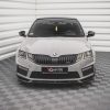Skoda Octavia RS Mk3 (facelift) - Lâmina frontal V.2 | SK-OC-3F-RS-FD2G | Produto Maxton Design distribuído por Unicartuning.