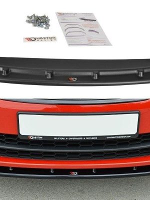 Skoda Rapid Spaceback - Lâmina frontal V.2 | SK-RA-1-FD2G | Produto Maxton Design distribuído por Unicartuning.
