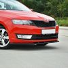 Skoda Rapid Spaceback - Lâmina frontal V.2 | SK-RA-1-FD2G | Produto Maxton Design distribuído por Unicartuning.