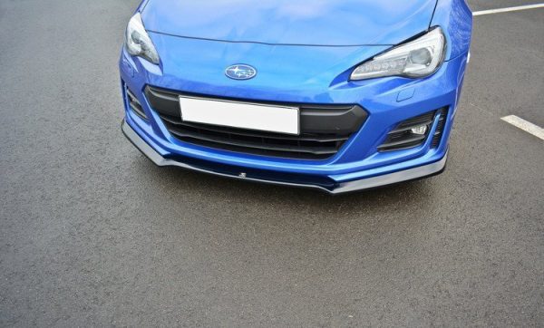 Subaru BRZ Mk1 (facelift) - Lâmina frontal V.2 | SU-BRZ-1F-FD2G | Produto Maxton Design distribuído por Unicartuning.