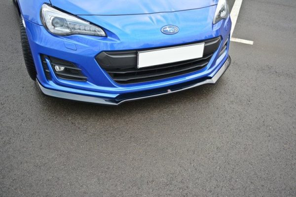 Subaru BRZ Mk1 (facelift) - Lâmina frontal V.2 | SU-BRZ-1F-FD2G | Produto Maxton Design distribuído por Unicartuning.