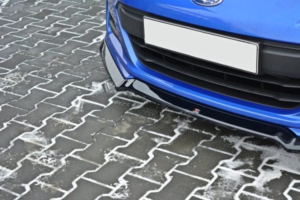 Subaru BRZ Mk1 (facelift) - Lâmina frontal V.2 | SU-BRZ-1F-FD2G | Produto Maxton Design distribuído por Unicartuning.