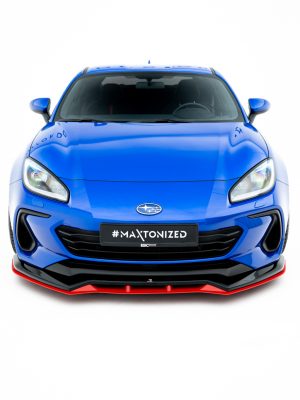 Subaru BRZ Mk2 - Lâmina frontal V.2 | SU-BRZ-2-FD2G+FD2RRED | Produto Maxton Design distribuído por Unicartuning.