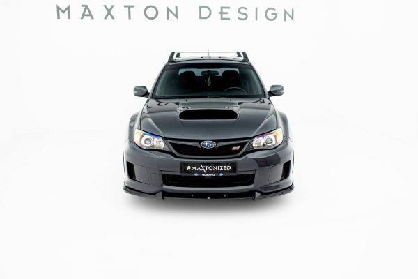 Subaru Impreza WRX STI Mk3 (facelift) - Lâmina frontal V.2 | SU-IM-3F-WRX-STI-FD2G | Produto Maxton Design distribuído por Unicartuning.