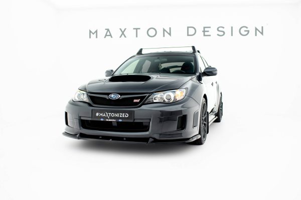 Subaru Impreza WRX STI Mk3 (facelift) - Lâmina frontal V.2 | SU-IM-3F-WRX-STI-FD2G | Produto Maxton Design distribuído por Unicartuning.