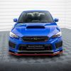 Subaru WRX STI Mk1 - Lâmina frontal V.2 | SU-IM-4F-WRX-STI-FD1G+FD1RRED | Produto Maxton Design distribuído por Unicartuning.