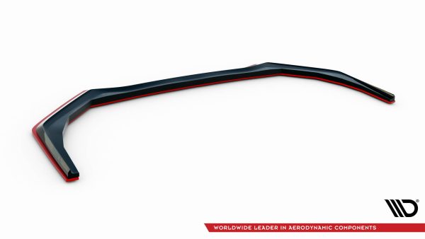 Subaru WRX STI Mk1 - Lâmina frontal V.2 | SU-IM-4F-WRX-STI-FD1G+FD1RRED | Produto Maxton Design distribuído por Unicartuning.