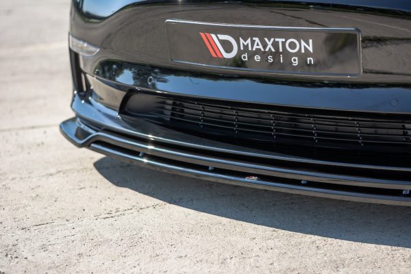 Tesla Model 3 - Lâmina frontal V.2 | TE-MODEL3-1-FD2R+FD2G | Produto Maxton Design distribuído por Unicartuning. Tesla Model 3 - Lâmina frontal V.2 | TE-MODEL3-1-FD2R+FD2G | Produto Maxton Design distribuído por Unicartuning.