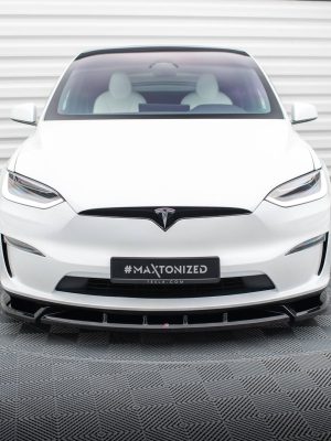 Tesla Model X Mk1 (facelift) - Lâmina frontal V.2 | TE-MODELX-1F-FD2G | Produto Maxton Design distribuído por Unicartuning. Tesla Model X Mk1 (facelift) - Lâmina frontal V.2 | TE-MODELX-1F-FD2G | Produto Maxton Design distribuído por Unicartuning.