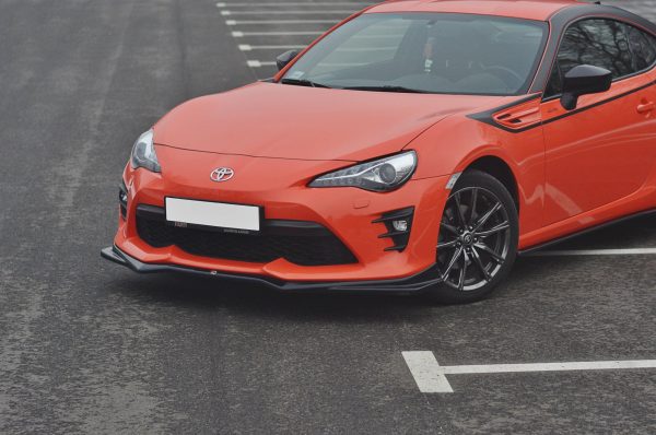 Toyota GT86 (facelift) - Lâmina frontal V.2 | TO-GT86-1F-FD2C | Produto Maxton Design distribuído por Unicartuning.