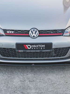 Volkswagen Golf VII GTI - Lâmina frontal V.2 | VW-GO-7-GTI-FD2G | Produto Maxton Design distribuído por Unicartuning. Volkswagen Golf VII GTI - Lâmina frontal V.2 | VW-GO-7-GTI-FD2G | Produto Maxton Design distribuído por Unicartuning.