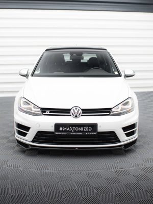 Volkswagen Golf R / R-line Mk7 - Lâmina frontal V.2 | VW-GO-7-R-FD2G | Produto Maxton Design distribuído por Unicartuning. Volkswagen Golf R / R-line Mk7 - Lâmina frontal V.2 | VW-GO-7-R-FD2G | Produto Maxton Design distribuído por Unicartuning.
