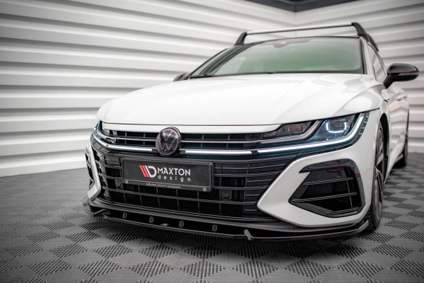 Volkswagen Arteon R - Lâmina frontal V.2 | VW-AR-1F-R-FD2G | Produto Maxton Design distribuído por Unicartuning.