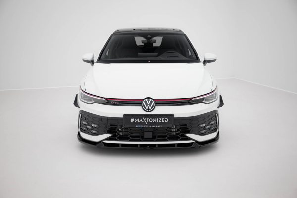 Volkswagen Golf GTI / GTE / R-line Mk8 (facelift) - Lâmina frontal V.2 | VW-GO-8F-GTI-FD2G | Produto Maxton Design distribuído por Unicartuning. Volkswagen Golf GTI / GTE / R-line Mk8 (facelift) - Lâmina frontal V.2 | VW-GO-8F-GTI-FD2G | Produto Maxton Design distribuído por Unicartuning.